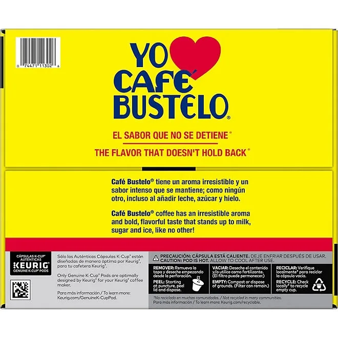 Café Bustelo Coffee Espresso Style K-Cups, Dark Roast, 80 ct. 5