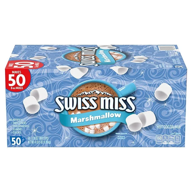 Swiss Miss Marshmallow Hot Cocoa Mix, 1.38 oz., 50 ct. 2