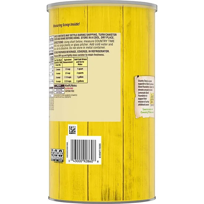 Country Time Powdered Lemonade Drink Mix 82.5 oz. 5