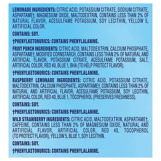 Crystal Light Variety Pack Drink Mix Packets 60 pk. 4