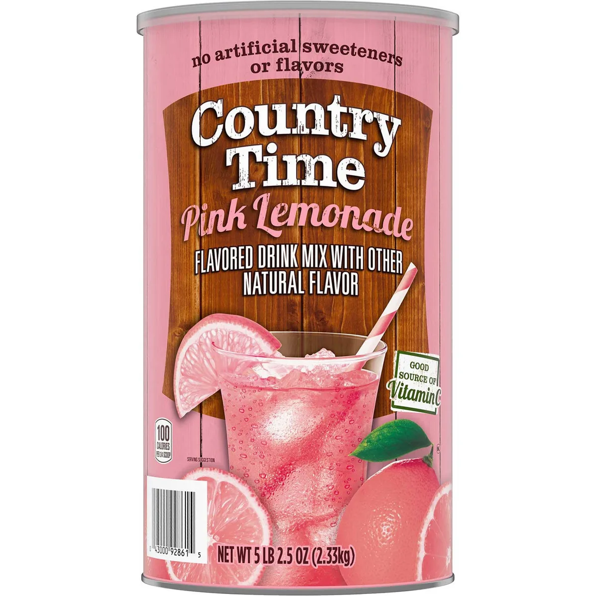 Country Time Pink Lemonade Naturally Flavored Powdered Drink Mix, 5.16 lbs.