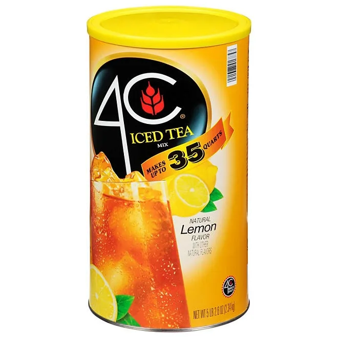 4C Lemon Iced Tea Mix, 82.6 oz. 3