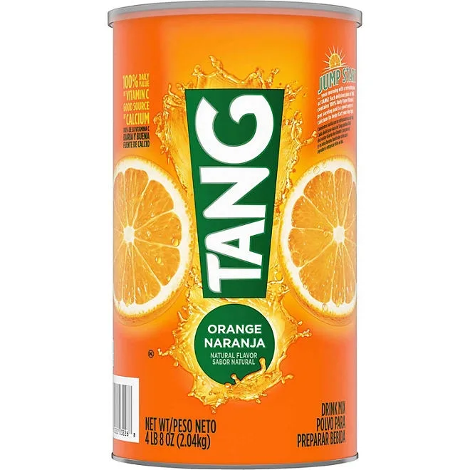 Tang Naturally Flavored Orange Powdered Drink Mix, 72 oz. 2