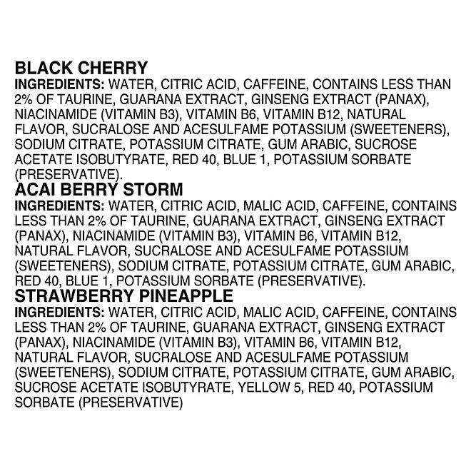 MiO Energy Liquid Water Enhancer Variety Pack 1.62 fl. oz., 3 pk. 4