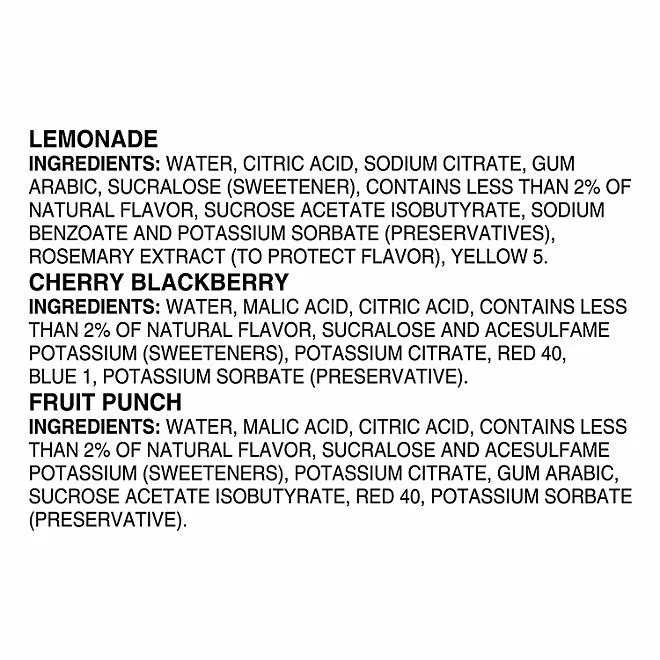 MiO Liquid Water Enhancer Variety Pack 1.62 fl. oz., 3 pk. 4