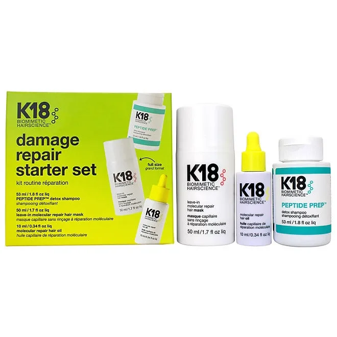 K18 Damage Repair Starter Set 3
