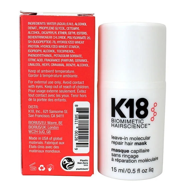 K18 Pro Hair Repair Mini Kit 5