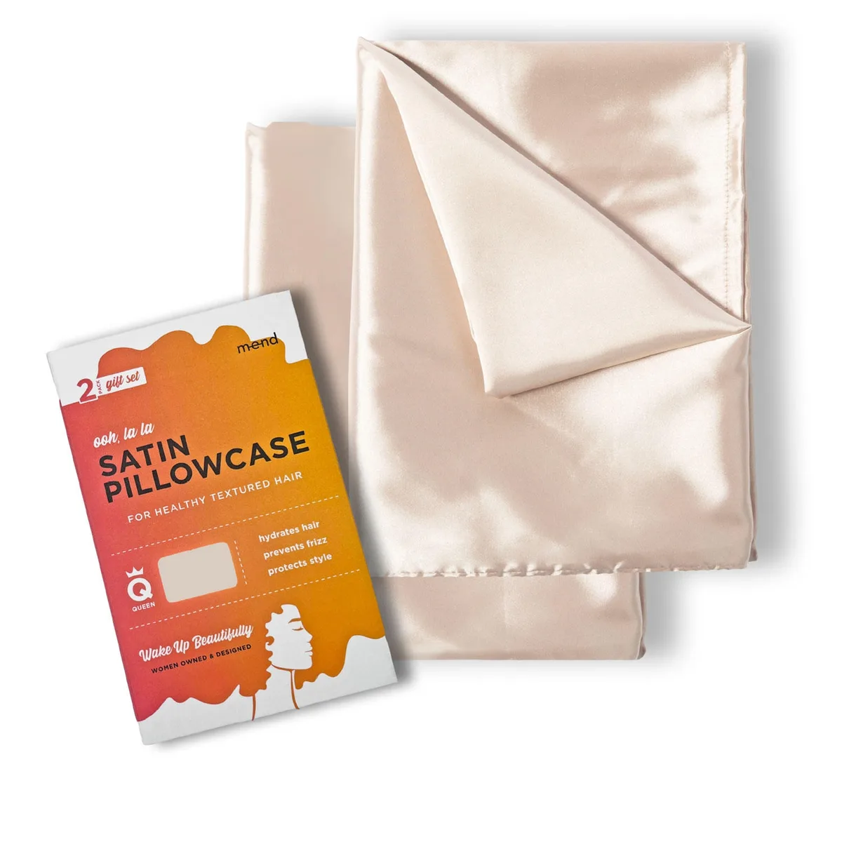NIGHT Satin Skincare & Haircare Pillowcase, Choose Color and Size, 2 pk.