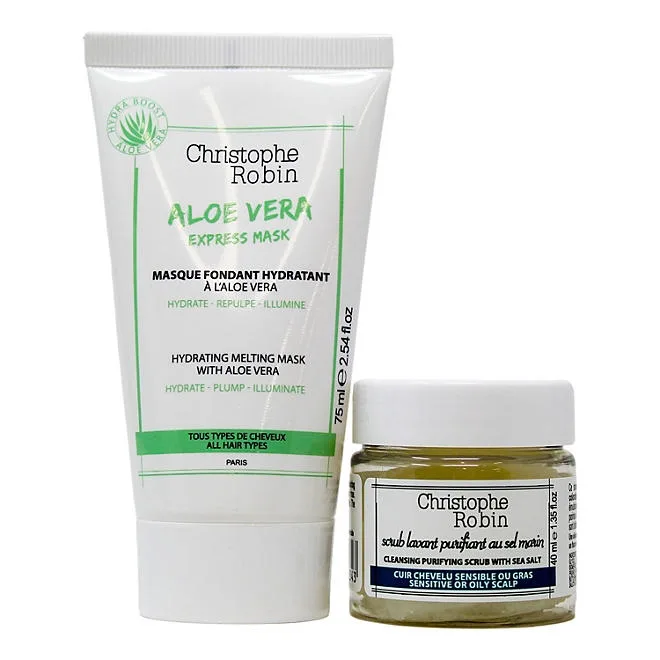 Christophe Robin Healthy Glow Mini Duo Gift Set 4
