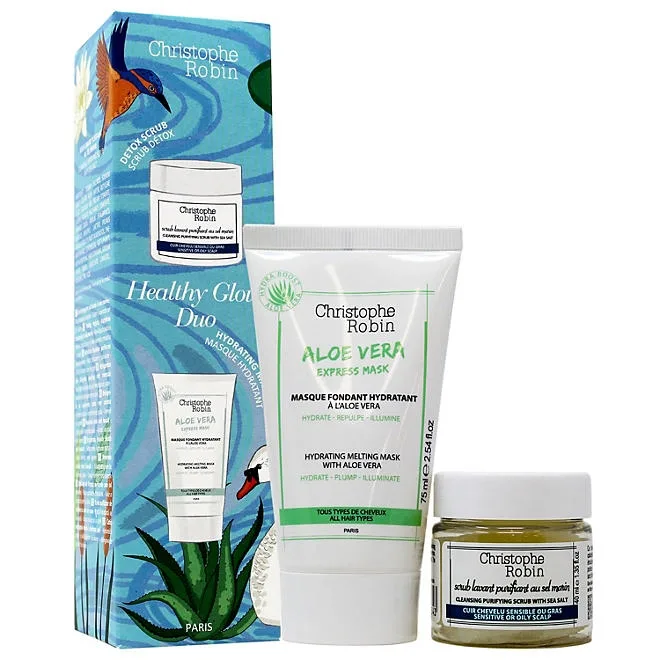 Christophe Robin Healthy Glow Mini Duo Gift Set 2