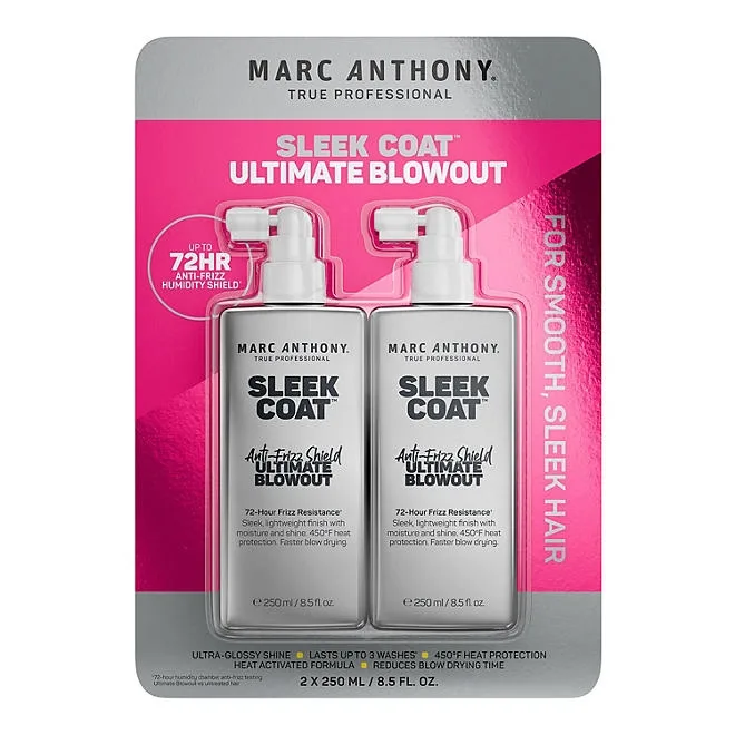 Marc Anthony Sleek Coat Anti-Frizz Shield, 8.5 fl. oz., 2 pk. 2