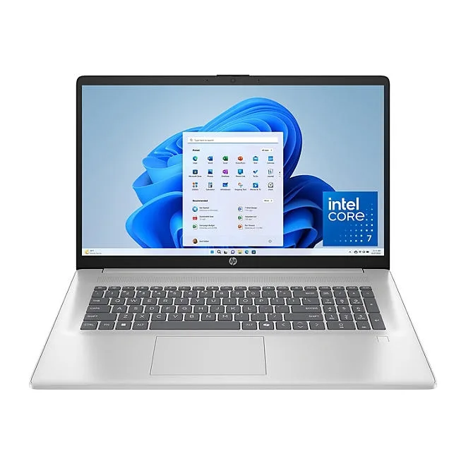 HP 17.3" FHD Windows 11 Laptop | Intel Core 7 | 16GB RAM | 512GB SSD | 2-Yr HP Care Pack w/Accidental Damage Protection 3