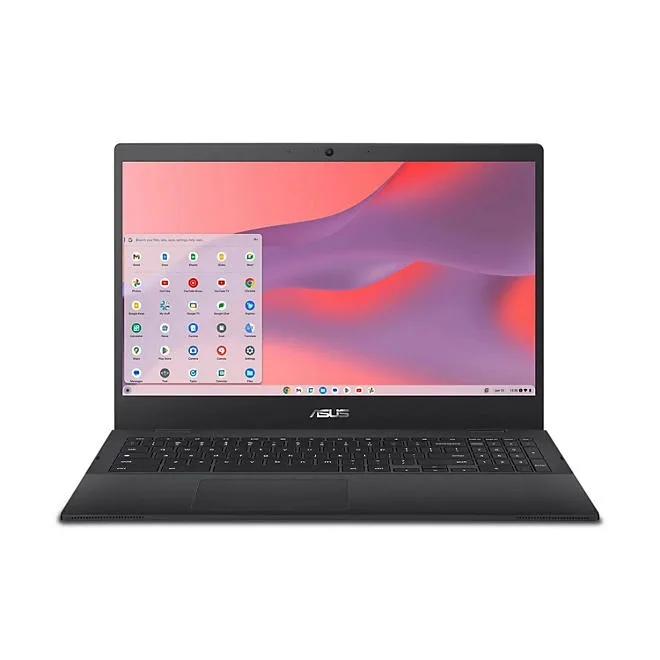 ASUS Chromebook CX1, 15.6" FHD NanoEdge Display, Intel Celeron N4500 Processor, 128GB eMMC Storage, 4GB RAM, ChromeOS, Mineral Gray, CX1500CKA-SS48F 3