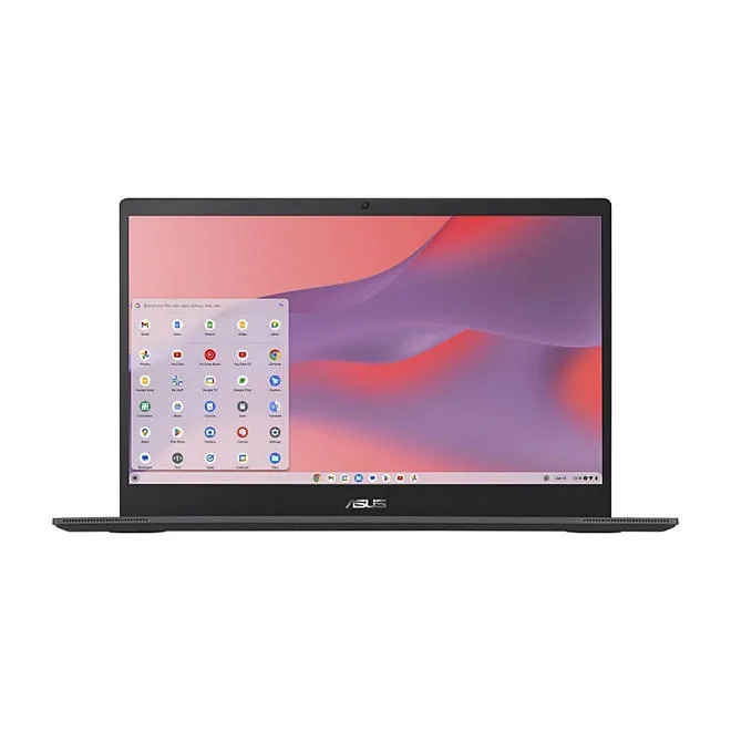ASUS Chromebook CX1, 17.3" Full HD NanoEdge Display, Intel Celeron N4500 Processor, 128GB eMMC Storage, 4GB RAM, ChromeOS, Mineral Grey, CX1700CKA-SS48F 4