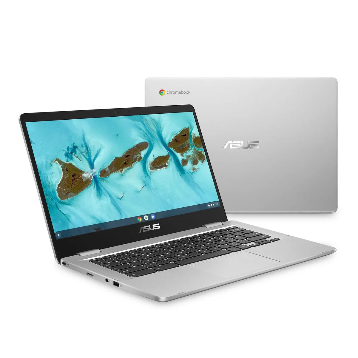 ASUS 14" Chromebook | Intel&reg Celeron&reg Processor | 4GB RAM | 64GB Storage | Chrome OS | 2-Year Warranty + 1-Year Accidental Damage Protection