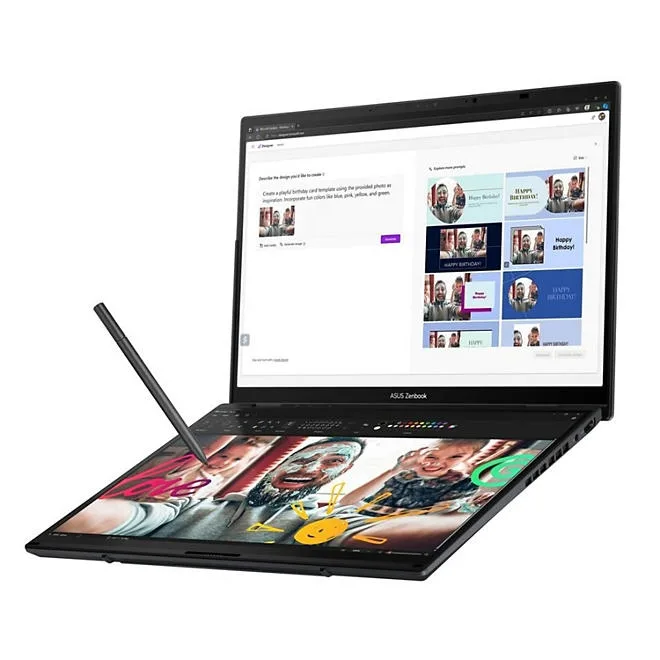 ASUS Zenbook DUO 14" WUXGA OLED Dual Touchscreen Windows Laptop | Intel Core Ultra 9 185H | 16GB RAM | 1TB SSD | 2-Year Warranty + 1-Year Accidental Damage Protection 5