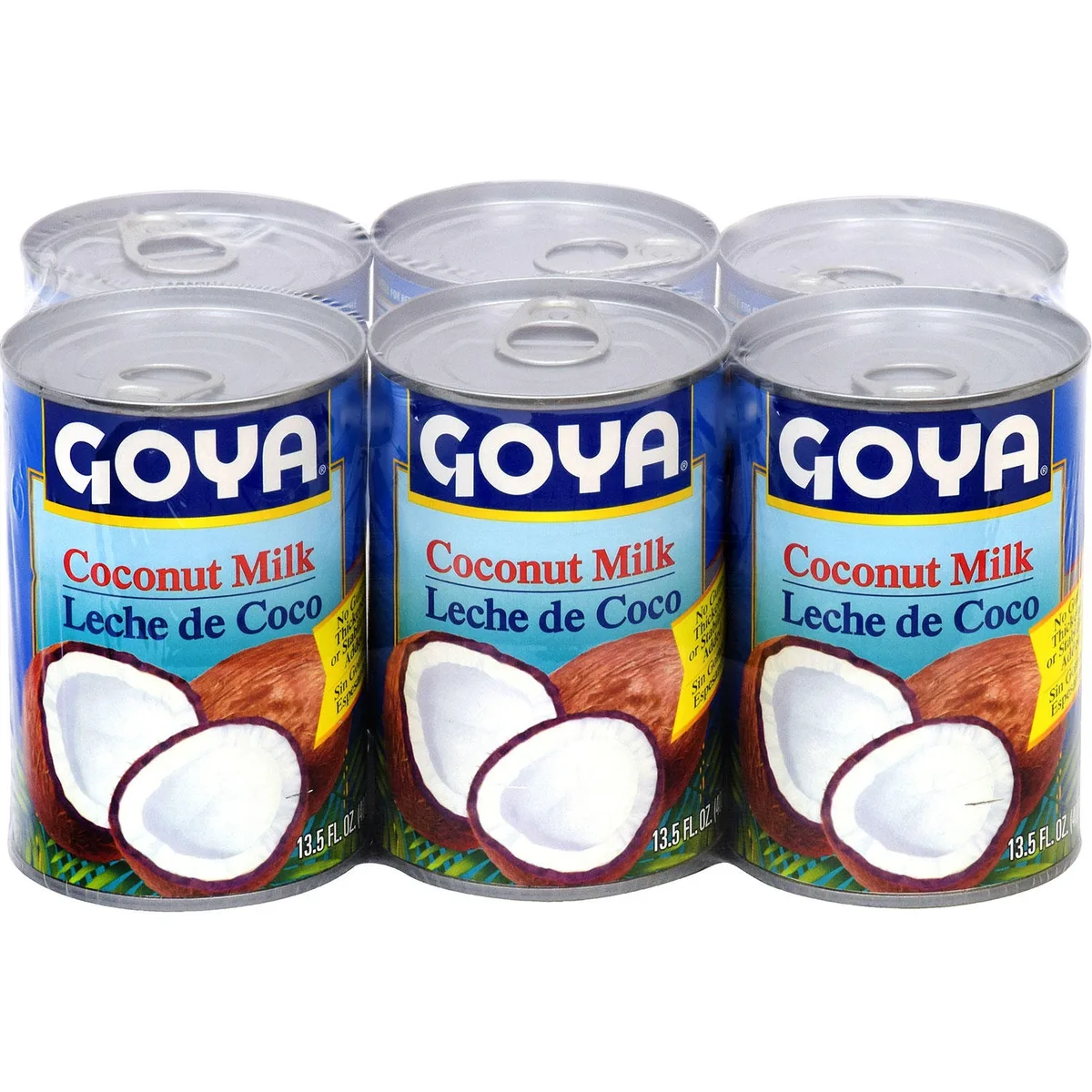 Goya Coconut Milk, 13.5 oz. ea., 6 pk.