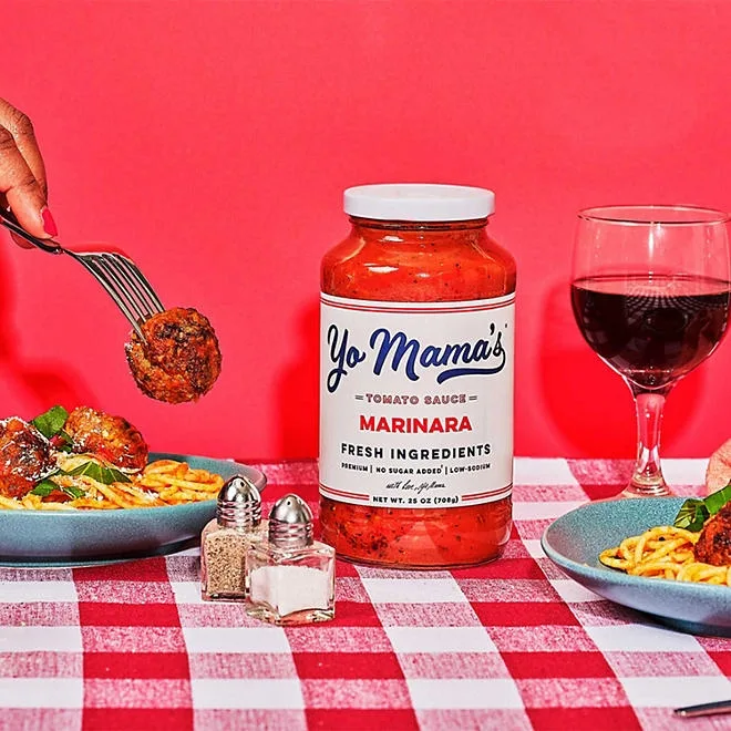 Yo Mama's Foods Low-Sodium Marinara Pasta Sauce, 25 oz., 3 pk. 5