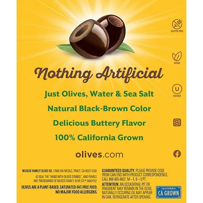 Pearl's Pitted Black Olives To Go Cups, 1.2 oz., 16 pk. 4