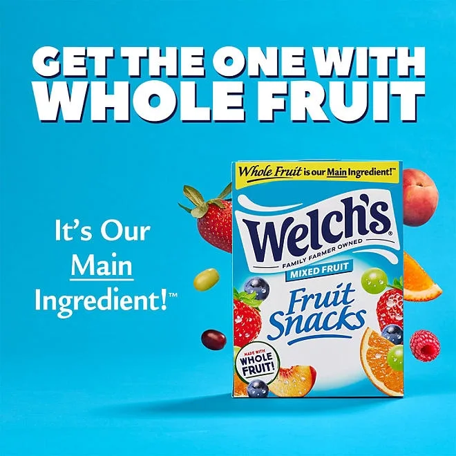 Welch's Mixed Fruit Fruit Snack, 0.8 oz, 90 pk. 5