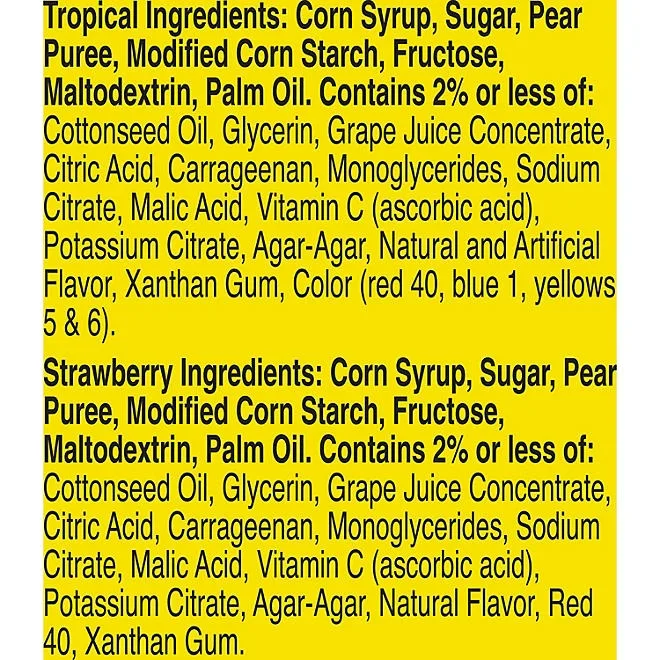 Gushers Strawberry & Tropical Variety Pack Snacks, 0.8 oz., 42 pk. 4