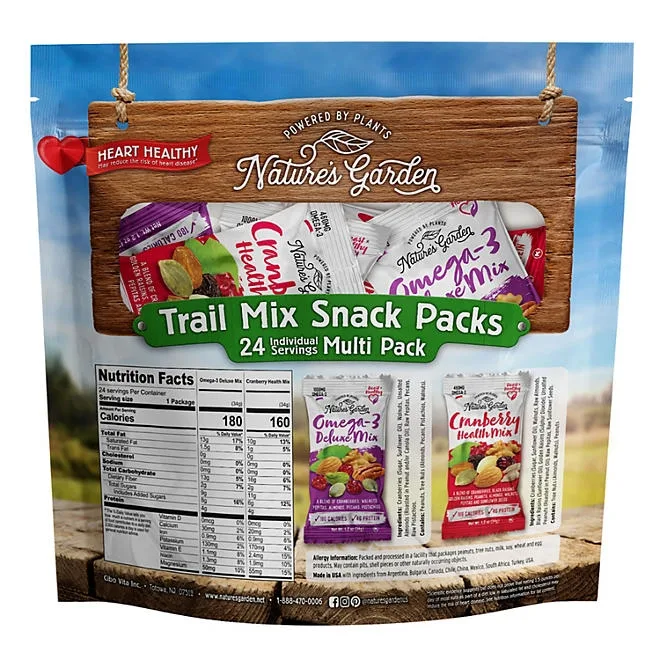 Nature's Garden Trail Mix Snack Packs, 1.2 oz., 24 pk. 3