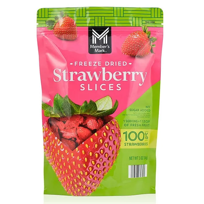 Member's Mark Freeze Dried Strawberry Slices, 3 oz. 2