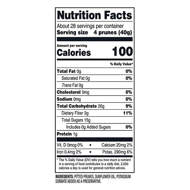 Member's Mark Dried Pitted Prunes, 40 oz. 3