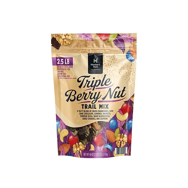 Member's Mark Triple Berry Nut Trail Mix, 40 oz. 2