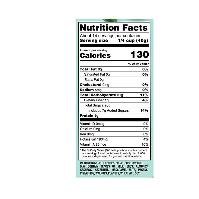 Antioxidant Solutions Dried Tart Montmorency Cherries, Sweetened, 20 oz. 3