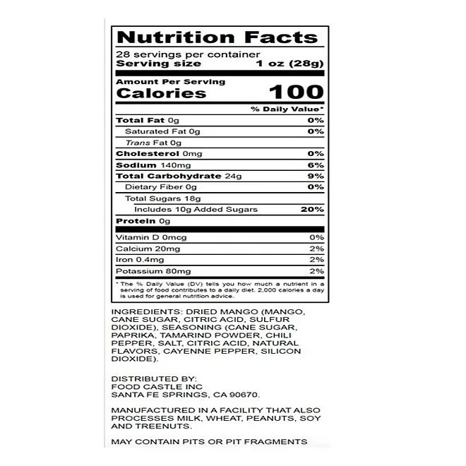 Nutty & Fruity Chili Tamarind Mango, 28 oz. 3