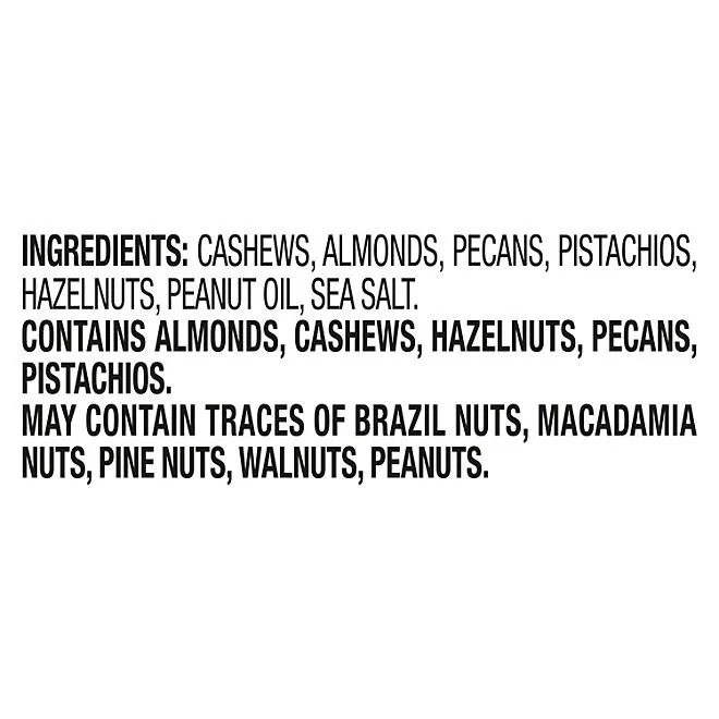 Member's Mark Deluxe Mixed Nuts with Sea Salt, 34 oz. 4