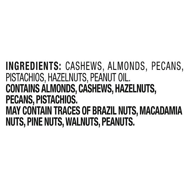 Member's Mark Unsalted Deluxe Mixed Nuts, 34 oz. 4