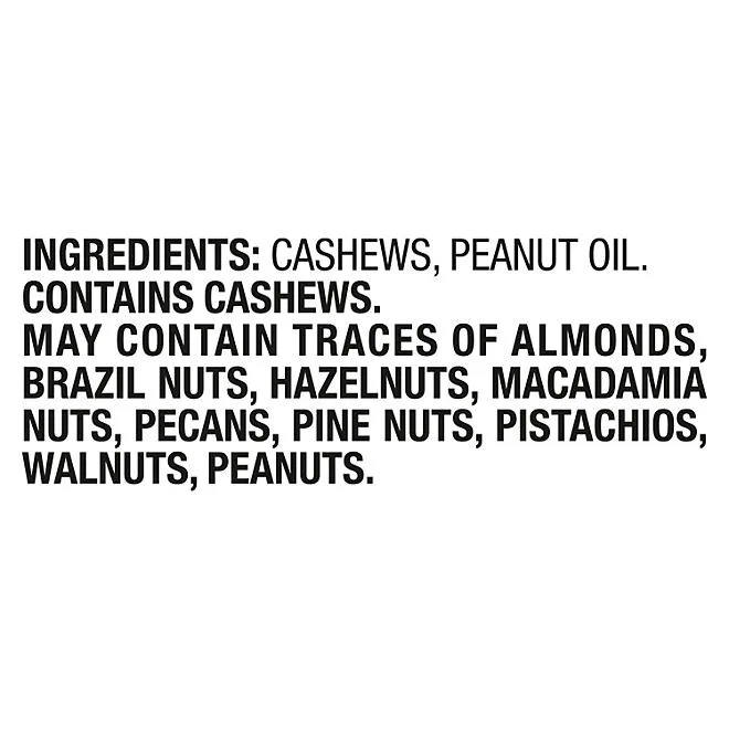 Member's Mark Unsalted Whole Cashews, 33 oz. 5