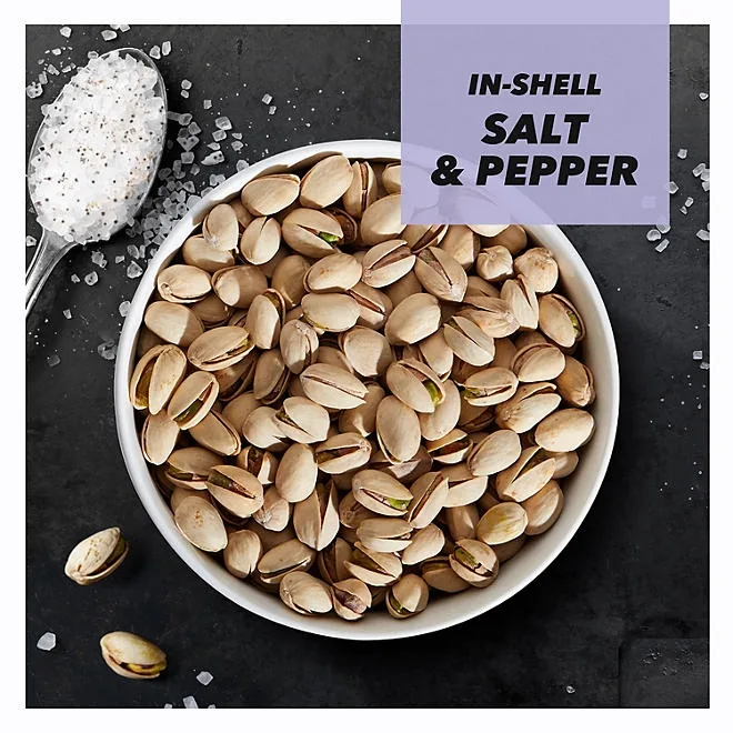 Wonderful Salt & Pepper Pistachios, 40 oz. 5