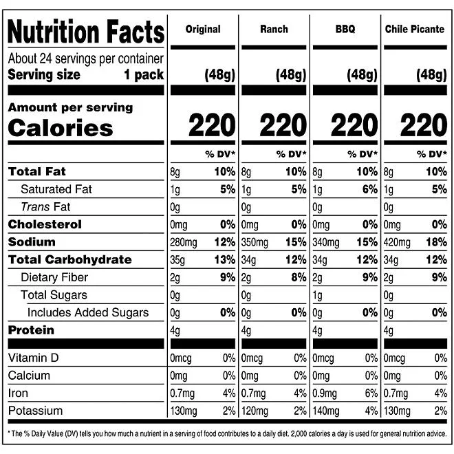 Corn Nuts Crunchy Corn Snacks, Variety Pack, 1.7 oz., 24 pk. 3