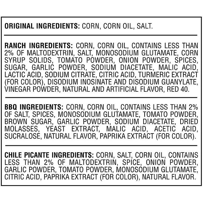 Corn Nuts Crunchy Corn Snacks, Variety Pack, 1.7 oz., 24 pk. 4