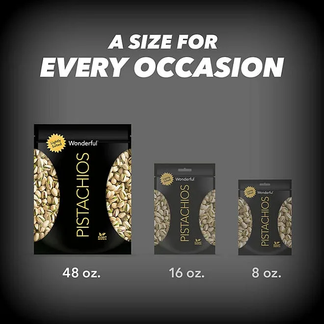 Wonderful Lightly Salted Pistachios, 48 oz. 4