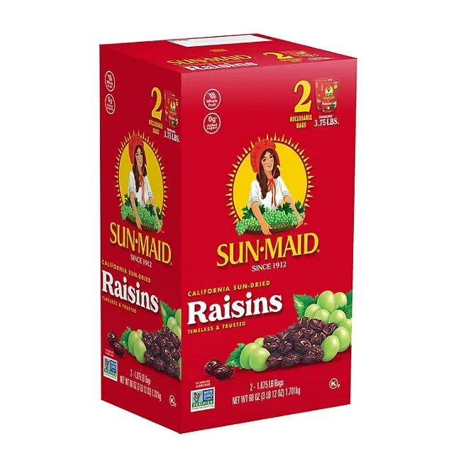 Sun-Maid California Sun-Dried Raisins, 30 oz., 2 pk. 2