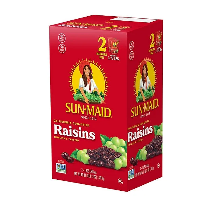 Sun-Maid California Sun-Dried Raisins, 30 oz., 2 pk. 4