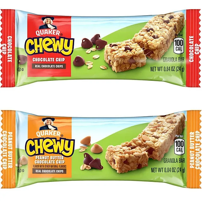 Quaker Chewy Granola Bar, Variety Pack, 60 ct. 5