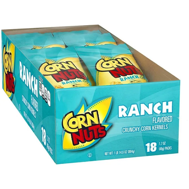 Corn Nuts Ranch Crunchy Corn Kernels, 1.7 oz., 18 pk. 3