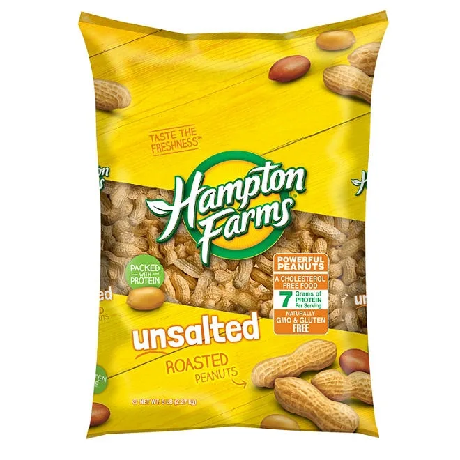Hampton Farms Unsalted In-Shell Peanuts, 5 lbs. 2