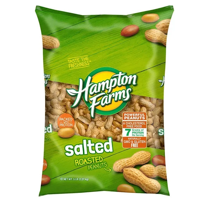 Hampton Farms Salted In-Shell Peanuts, 5 lbs. 2