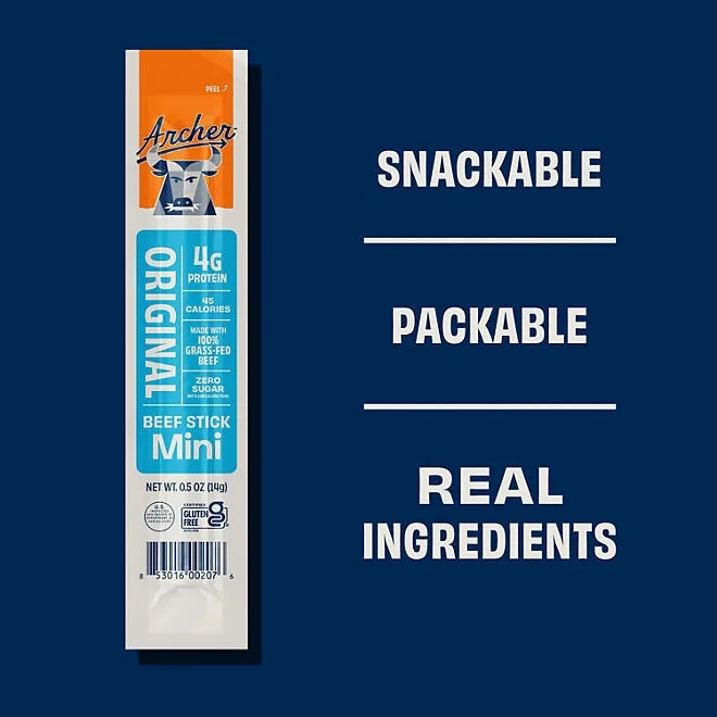Country Archer Original Mini Beef Sticks, 0.5 oz, 24 pk. 4