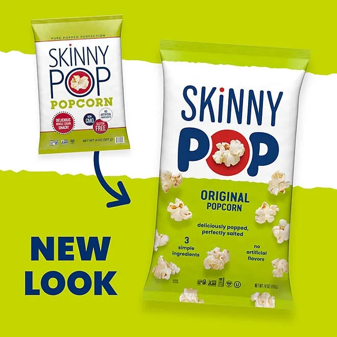 SkinnyPop Original Popcorn, 14 oz. 4