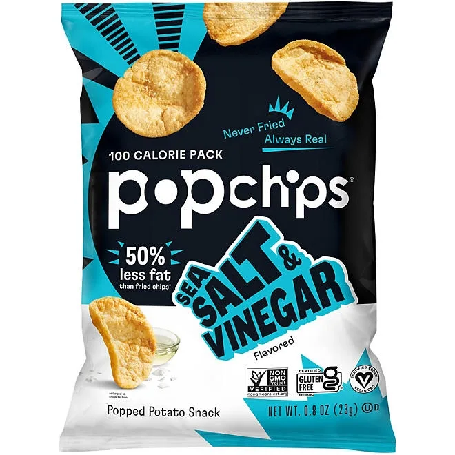 Popchips Variety Pack Chips, 0.8 oz., 30 pk. 5
