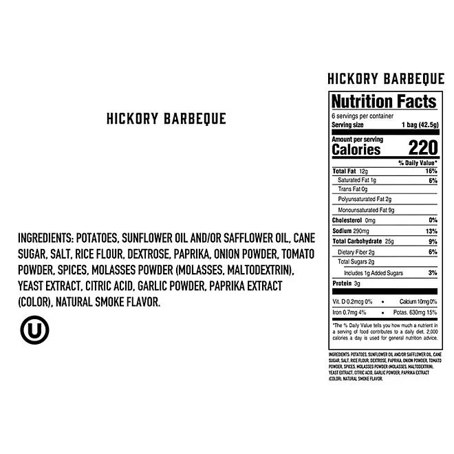 Boulder Canyon Kettle Cooked Variety Pack Potato Chips, 1.5 oz., 24 pk. 5