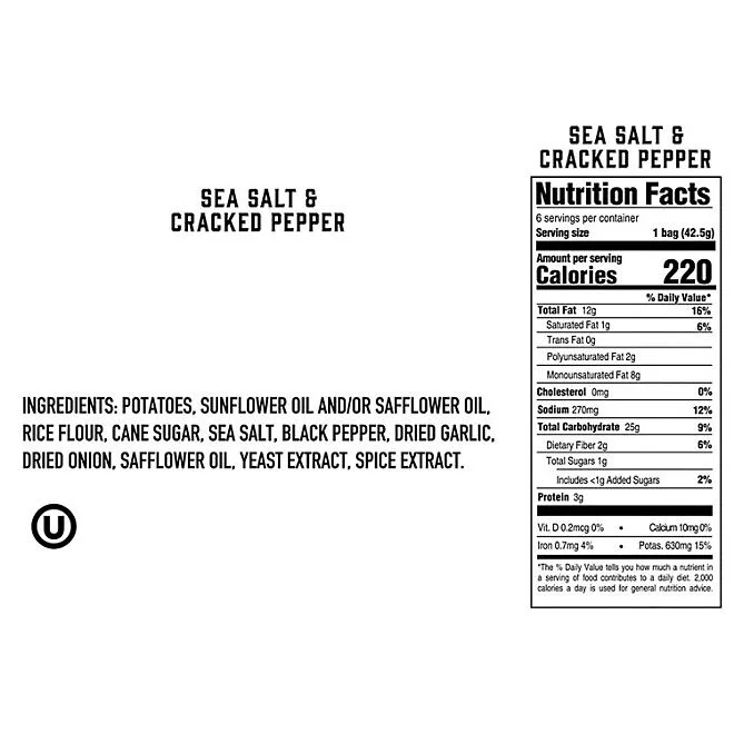 Boulder Canyon Kettle Cooked Variety Pack Potato Chips, 1.5 oz., 24 pk. 4