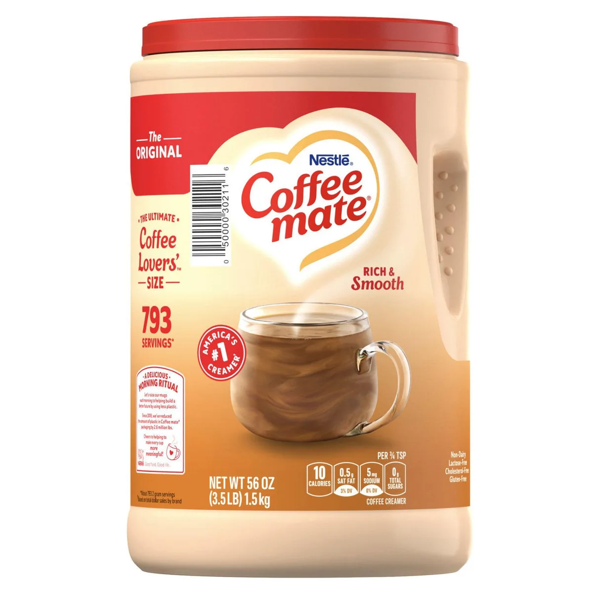 Nestle Coffee mate Original Powdered Coffee Creamer, 56 oz.